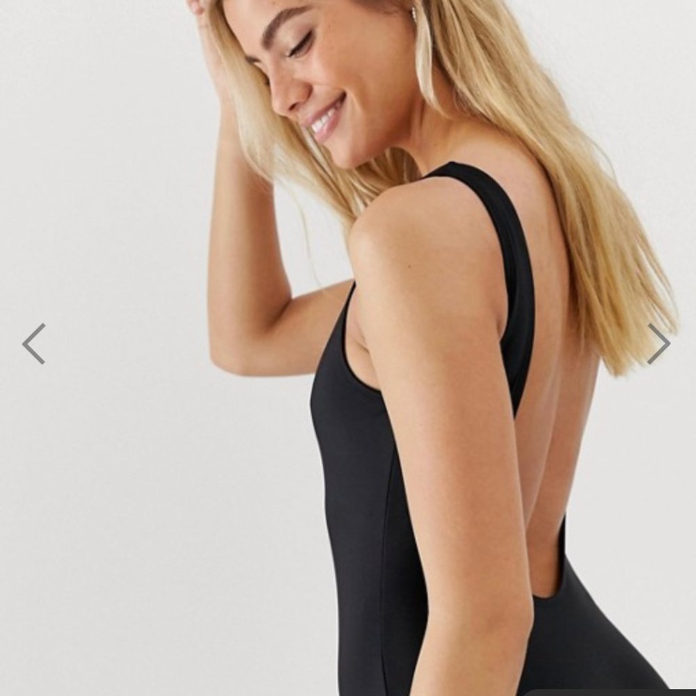 ASOS New Look Scoop Back Swimsuit